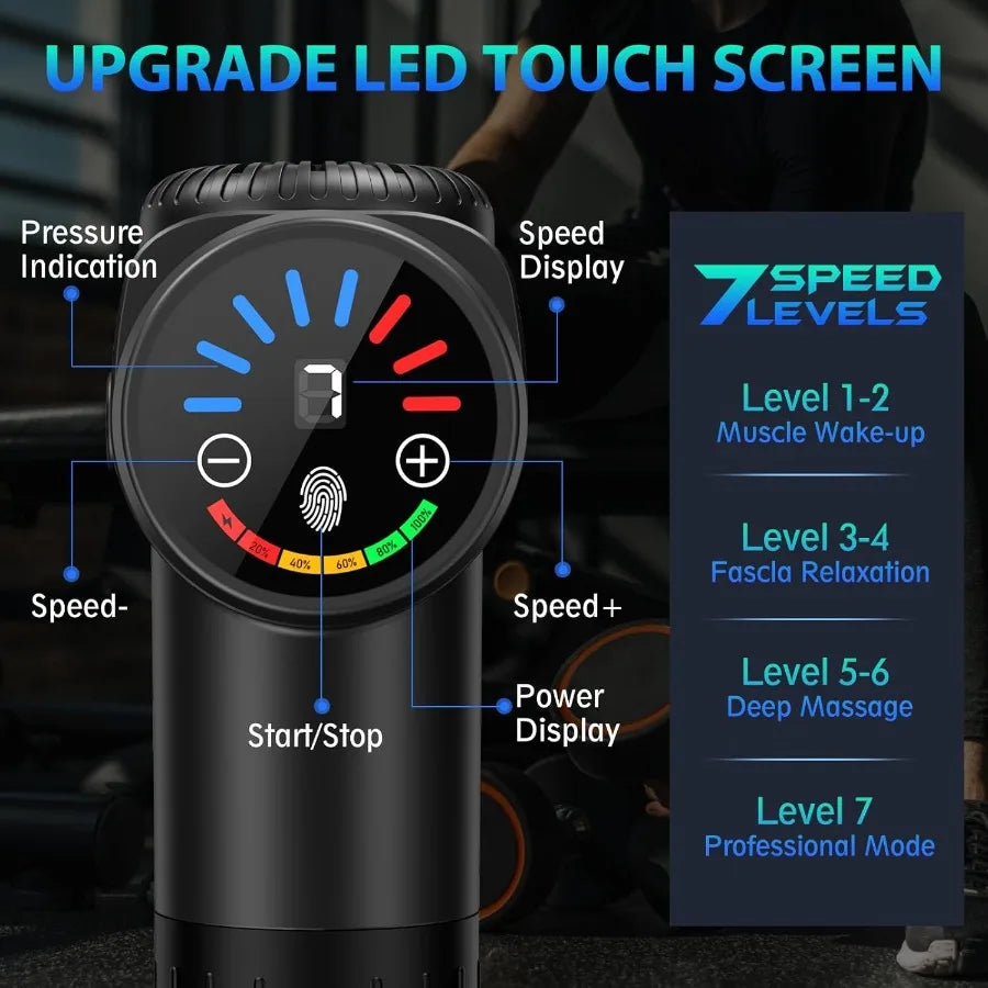 Deep Tissue Percussion Massage Gun
