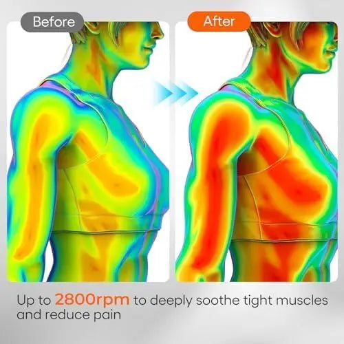 Extended Handle Deep Tissue Massage Gun