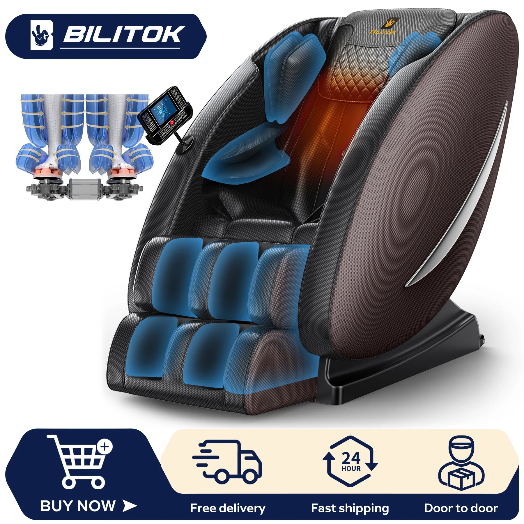 Zero Gravity Massage Chair with Heat