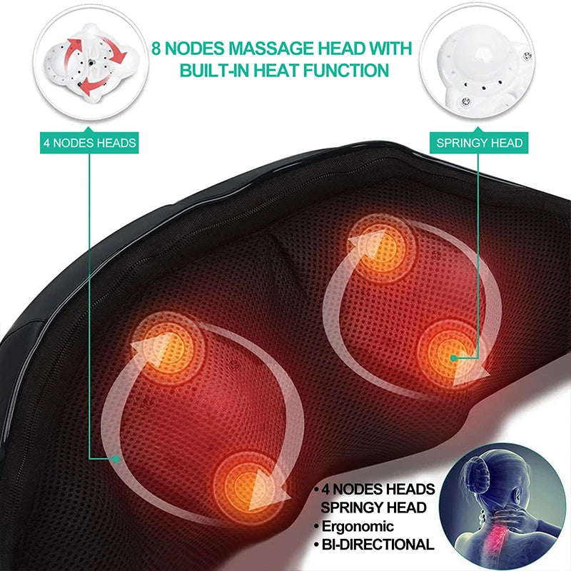 Heated Shiatsu Neck Massager