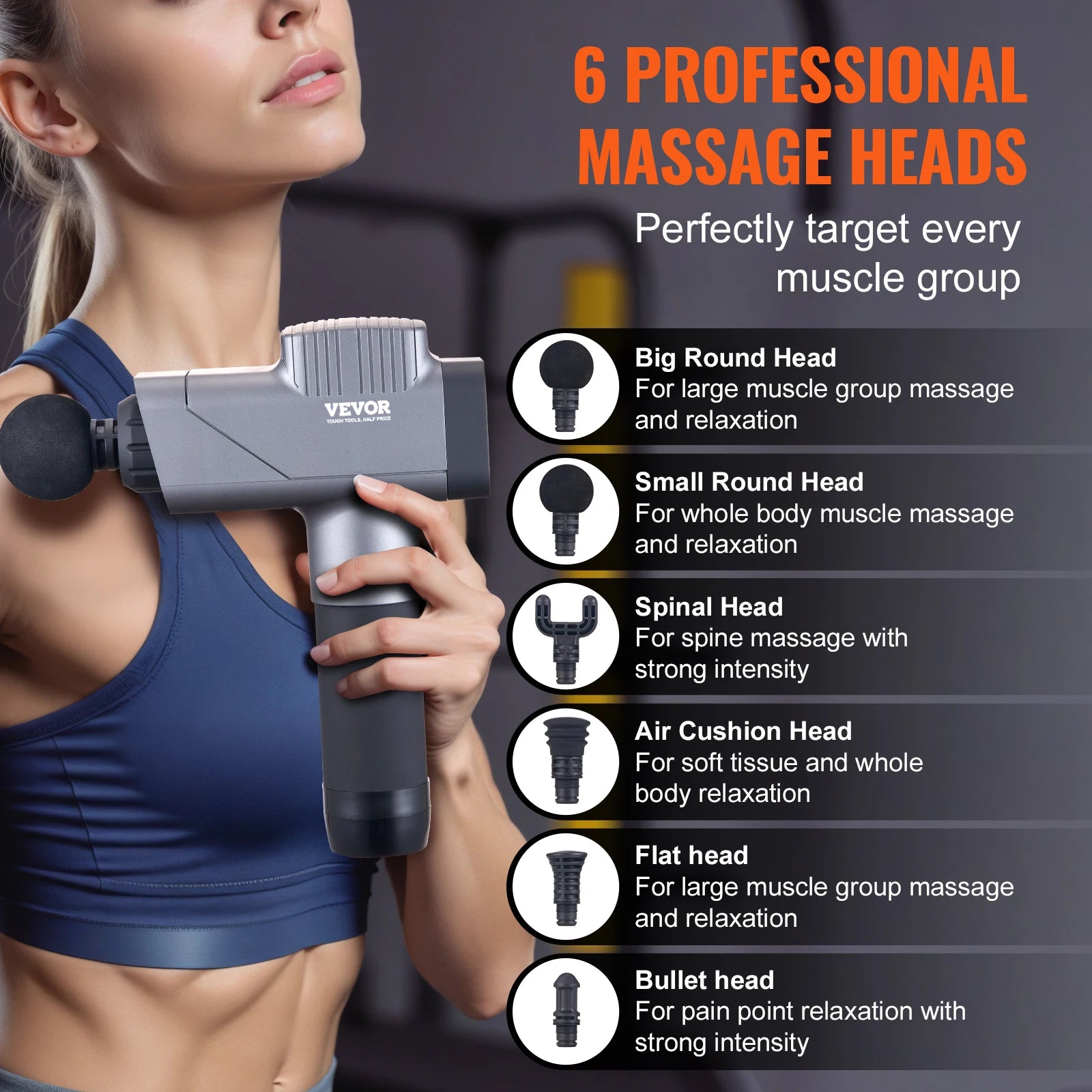 8 Speed Deep Tissue Massage Gun