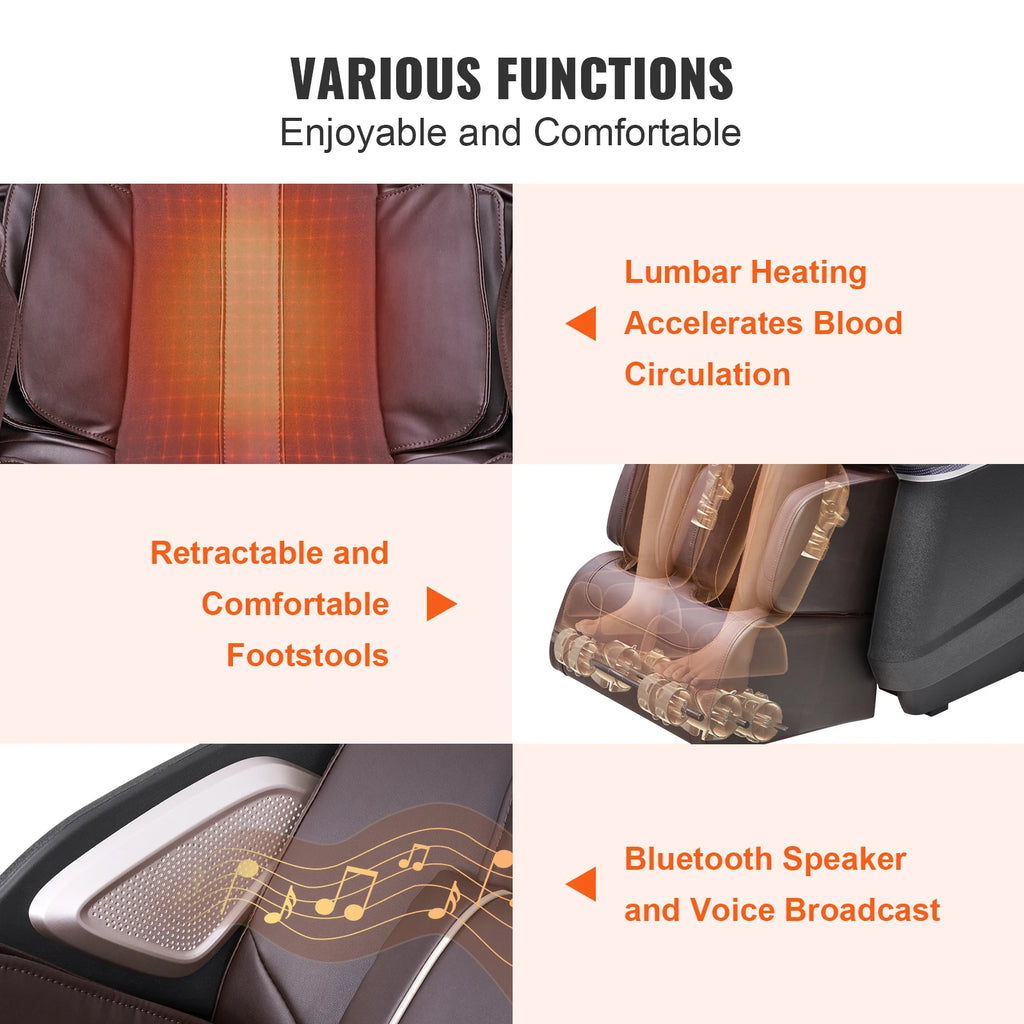 3D Zero Gravity Massage Chair