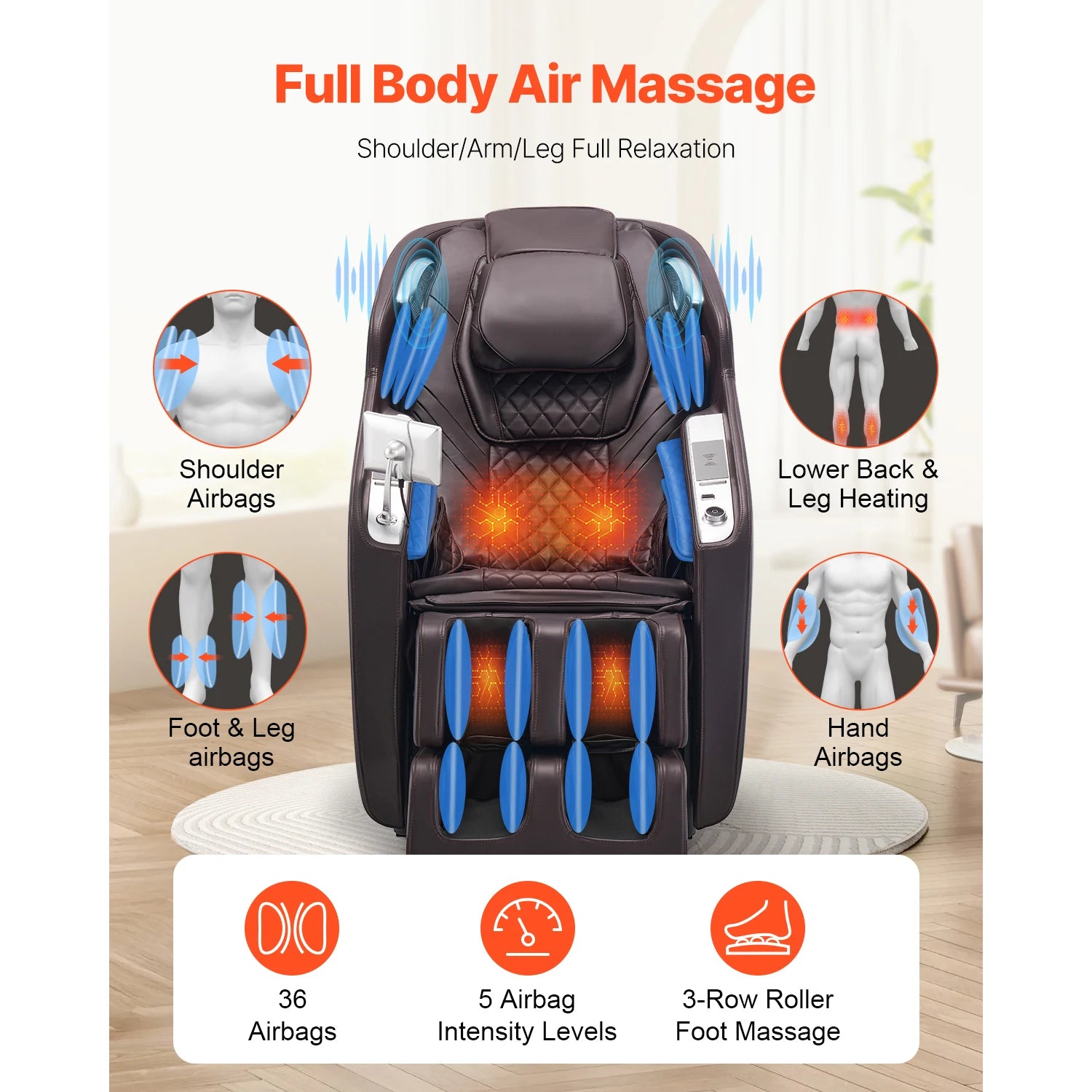 4D Zero Gravity AI Massage Chair