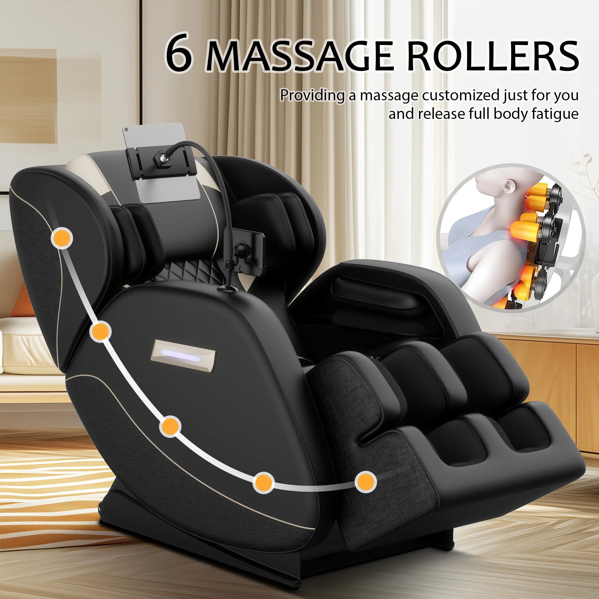 Zero Gravity Massage Chair with Heat