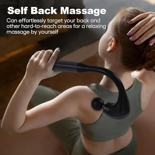 Extended Handle Deep Tissue Massage Gun