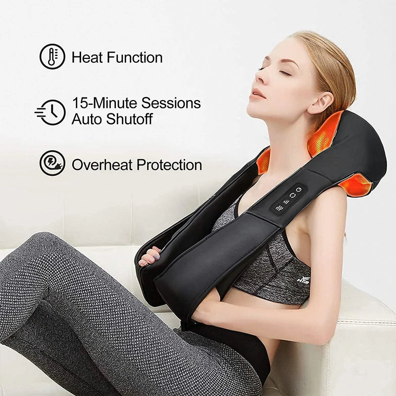 Heated Shiatsu Neck Massager