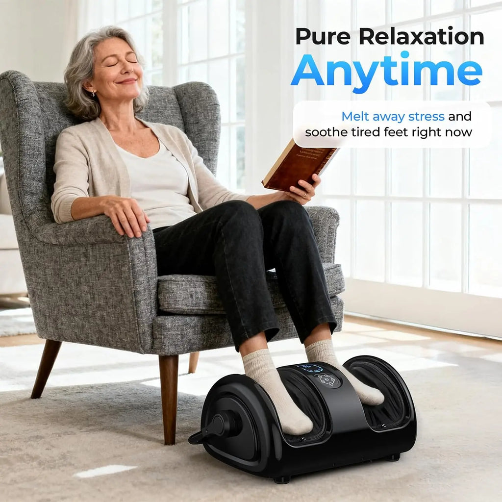Heated Shiatsu Foot and Calf Massager