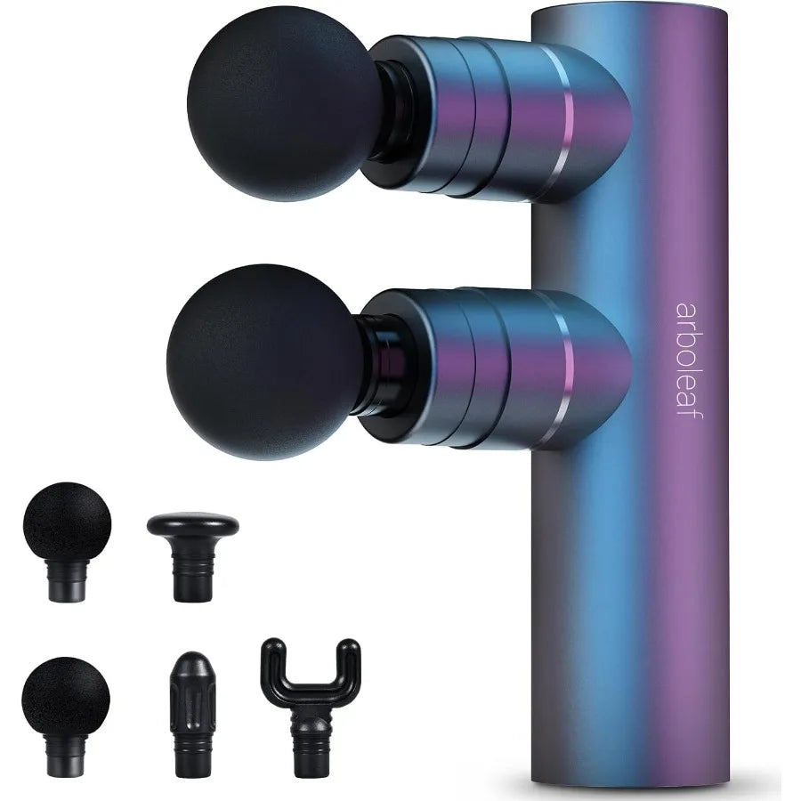 Double Head Deep Tissue Massage Gun