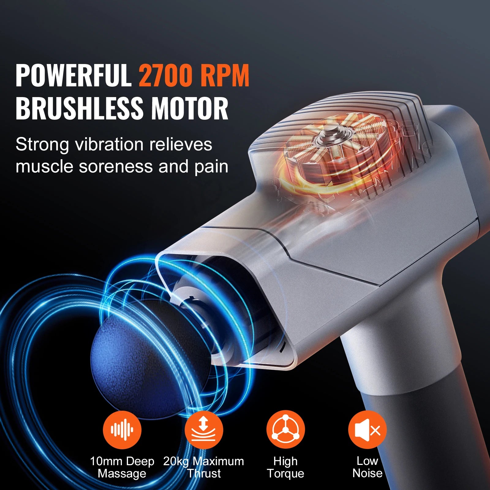 8 Speed Deep Tissue Massage Gun