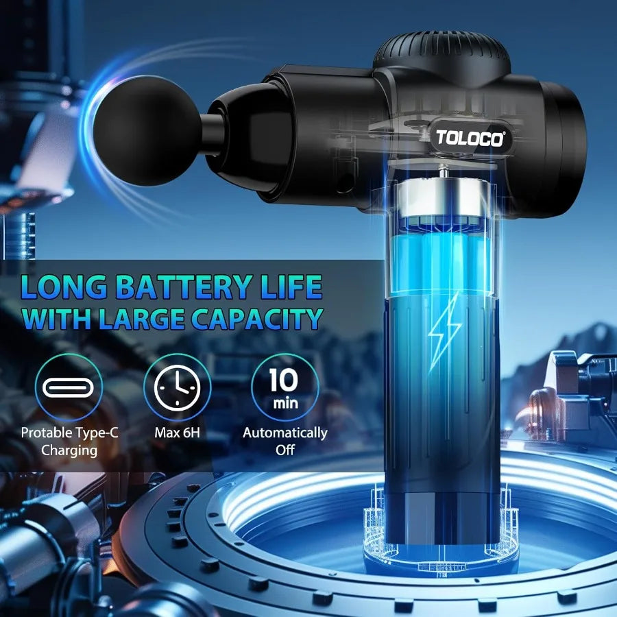 Deep Tissue Percussion Massage Gun