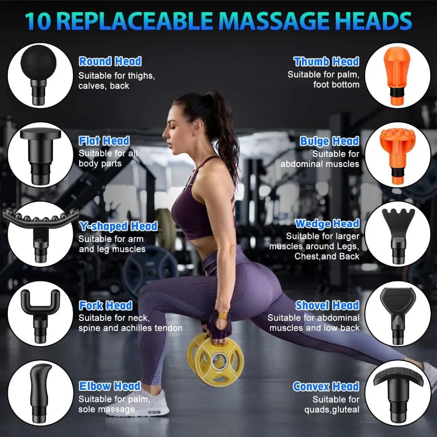 Deep Tissue Percussion Massage Gun