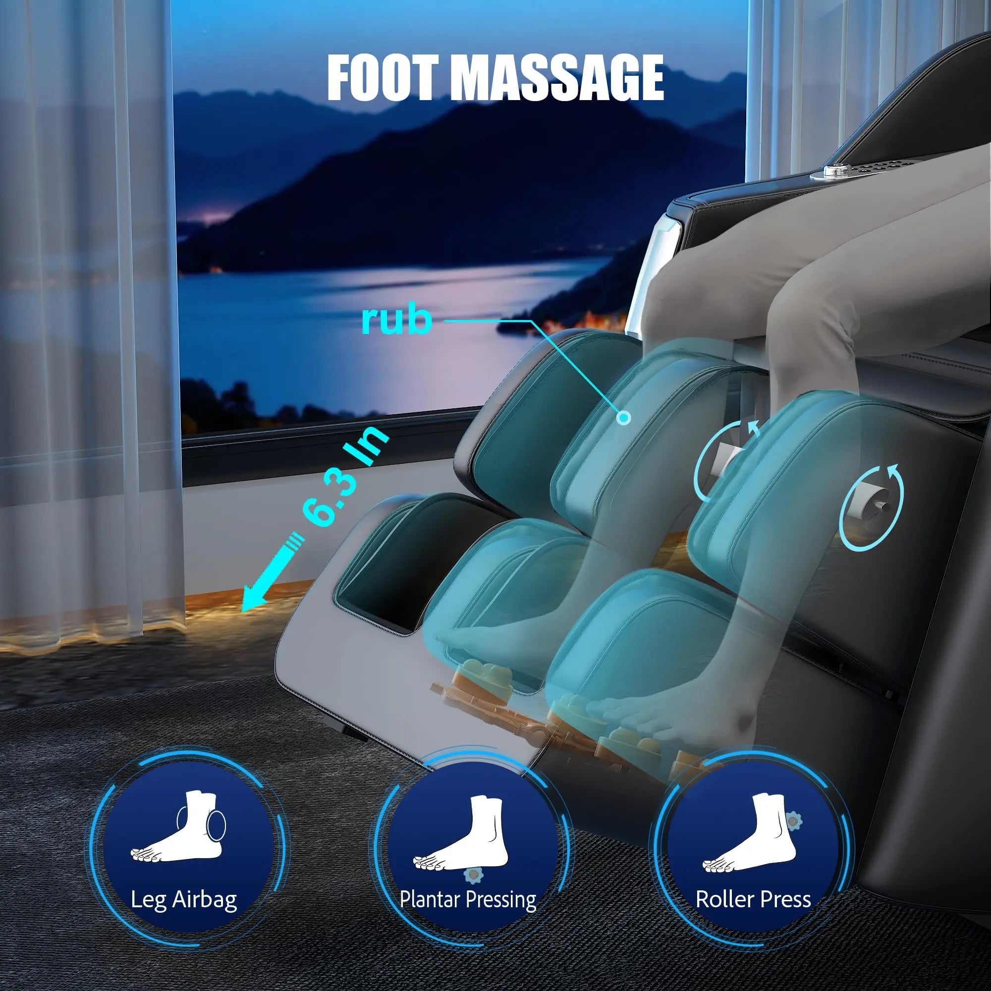 SL Track 3D Massage Chair