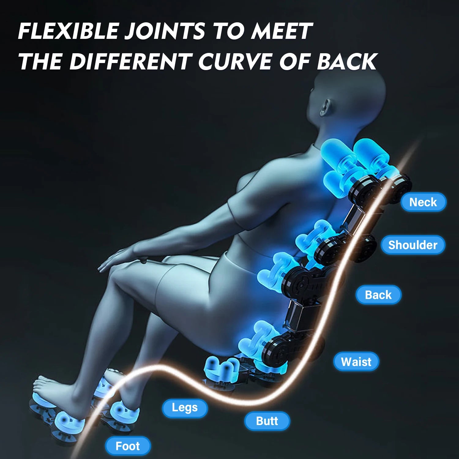 4D Zero Gravity Massage Chair