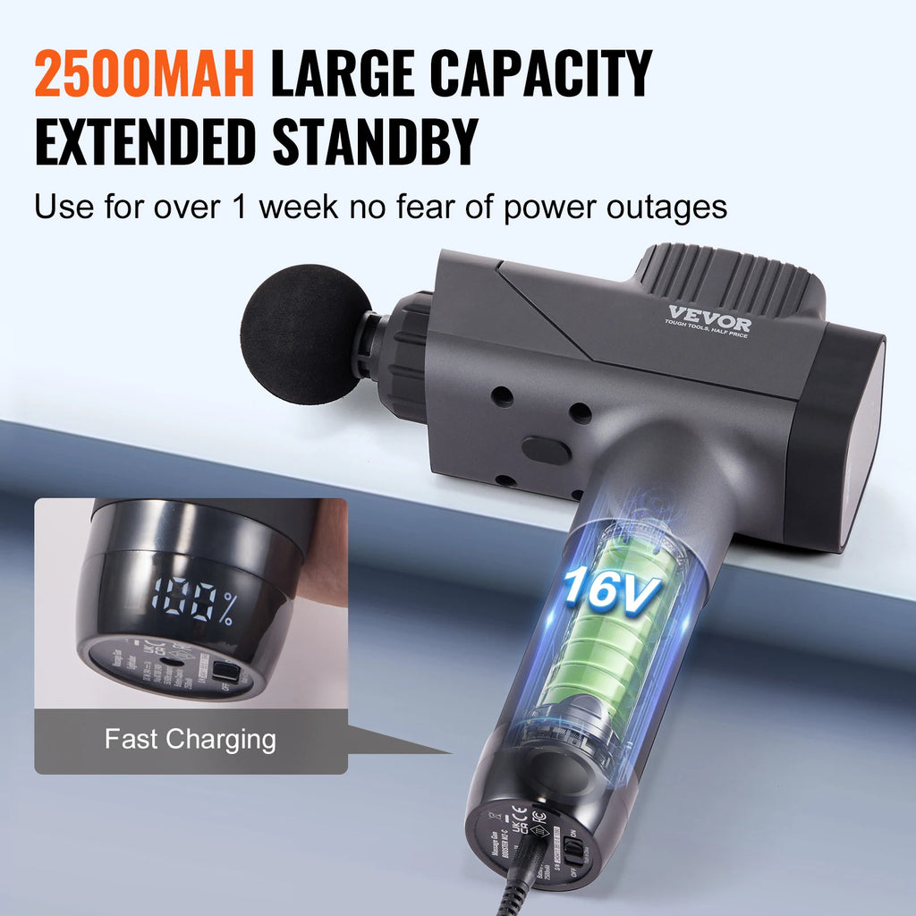 8 Speed Deep Tissue Massage Gun