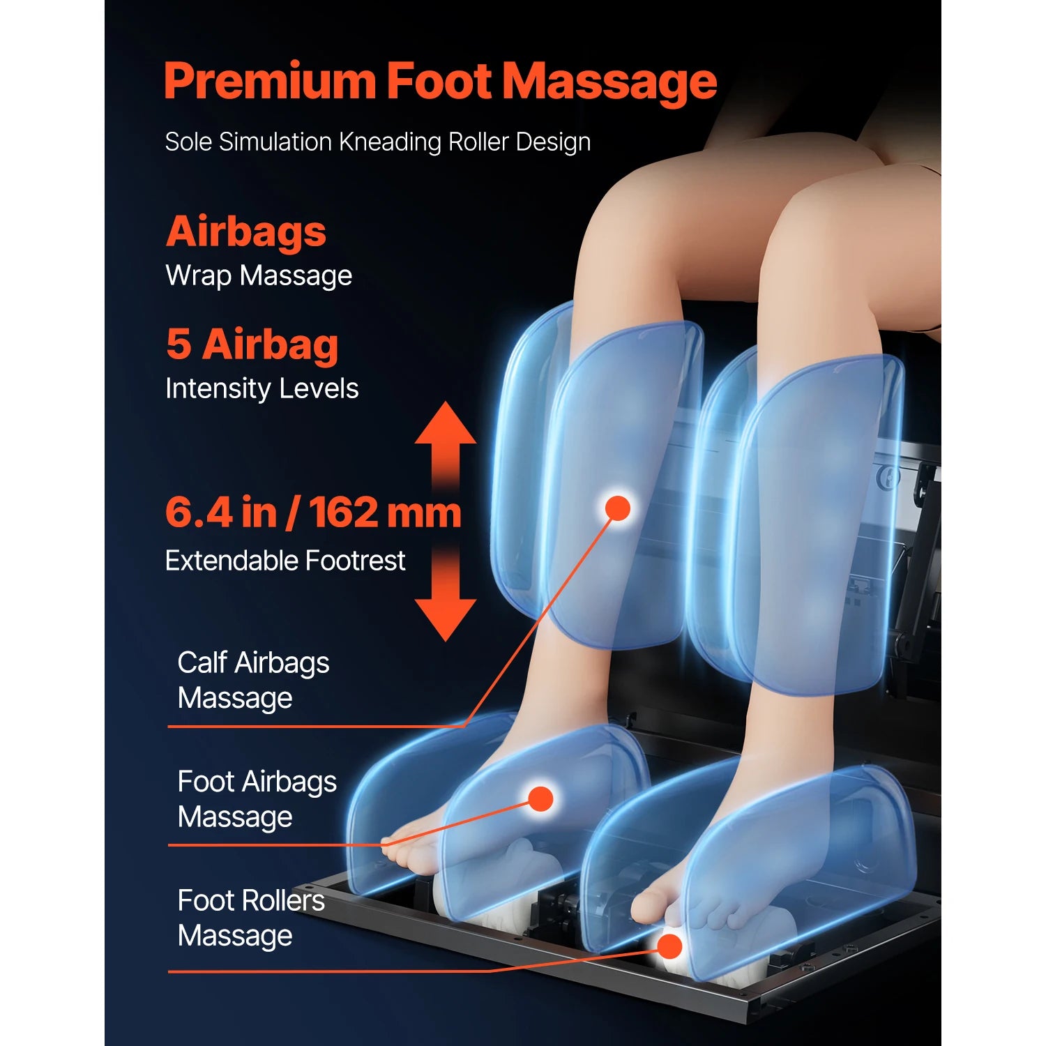 4D Zero Gravity AI Massage Chair