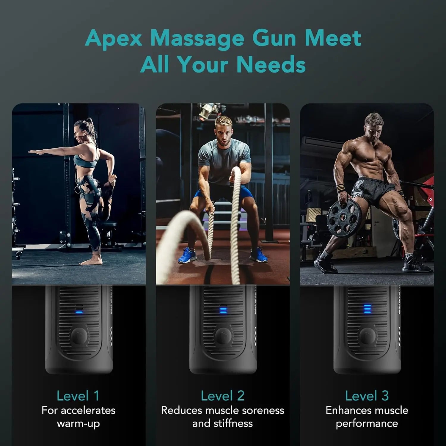 14mm Deep Tissue Massage Gun