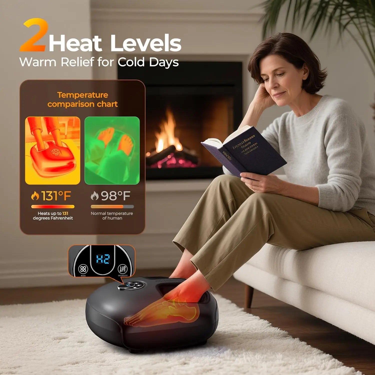 Shiatsu Air Compression Foot Massager