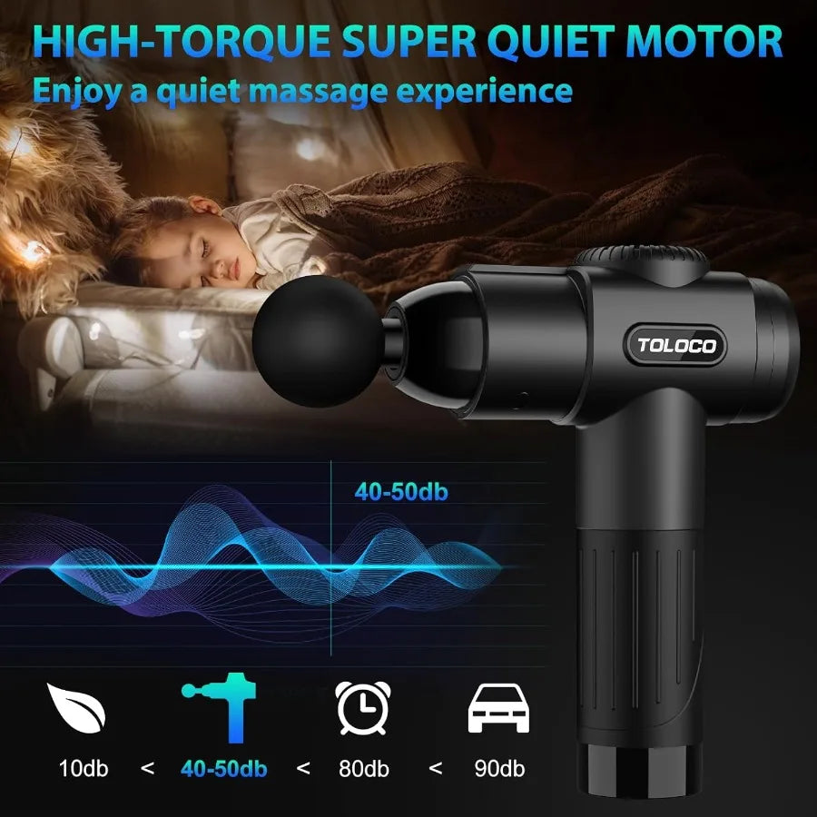 Deep Tissue Percussion Massage Gun